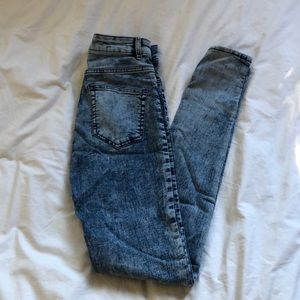 H&M Acid Wash Jeans